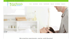 Desktop Screenshot of drkennedychiro.com